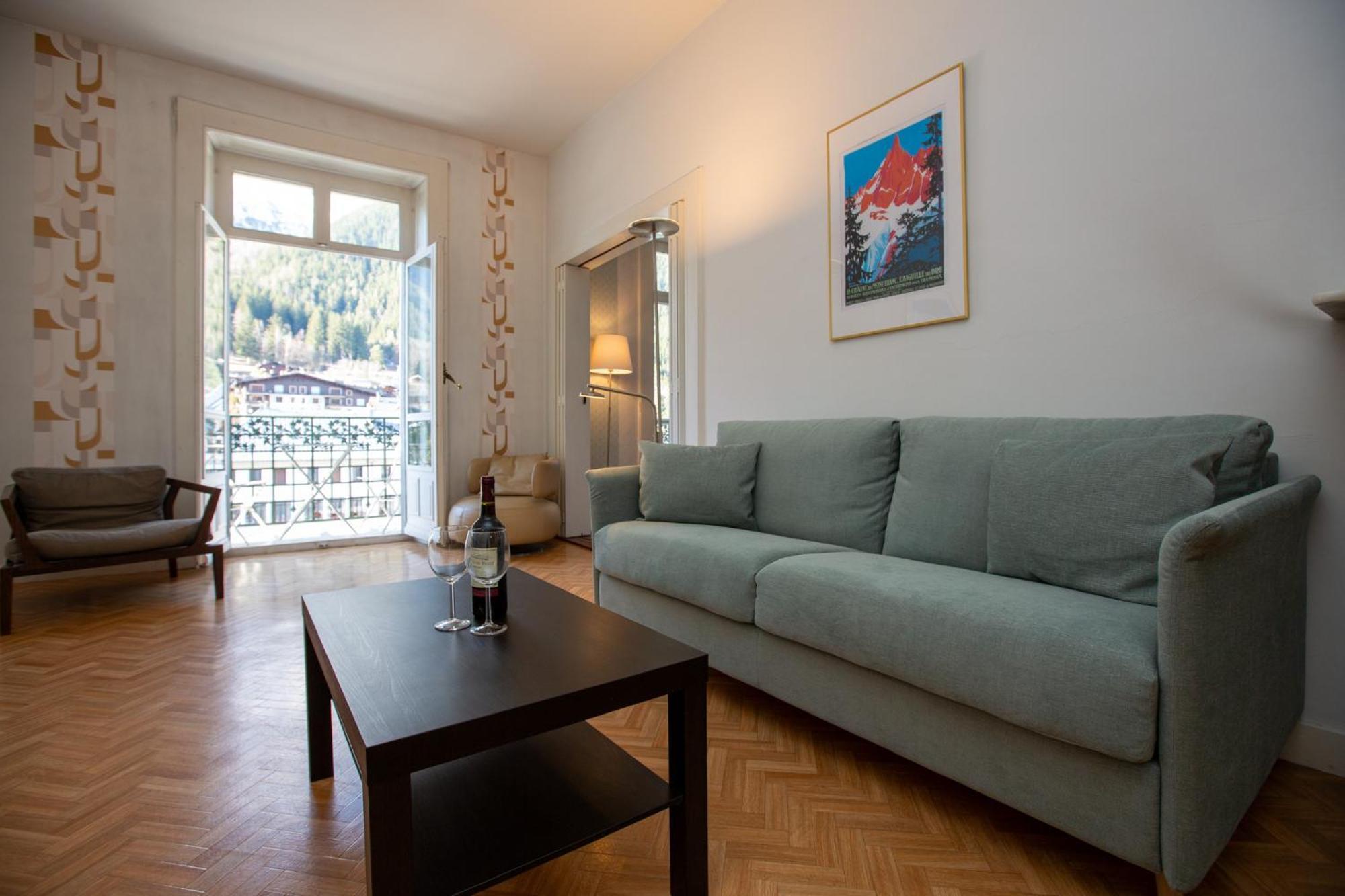 Majestic T2 Calme, Spacieux, Central, Avec Parking Chamonix Exterior foto